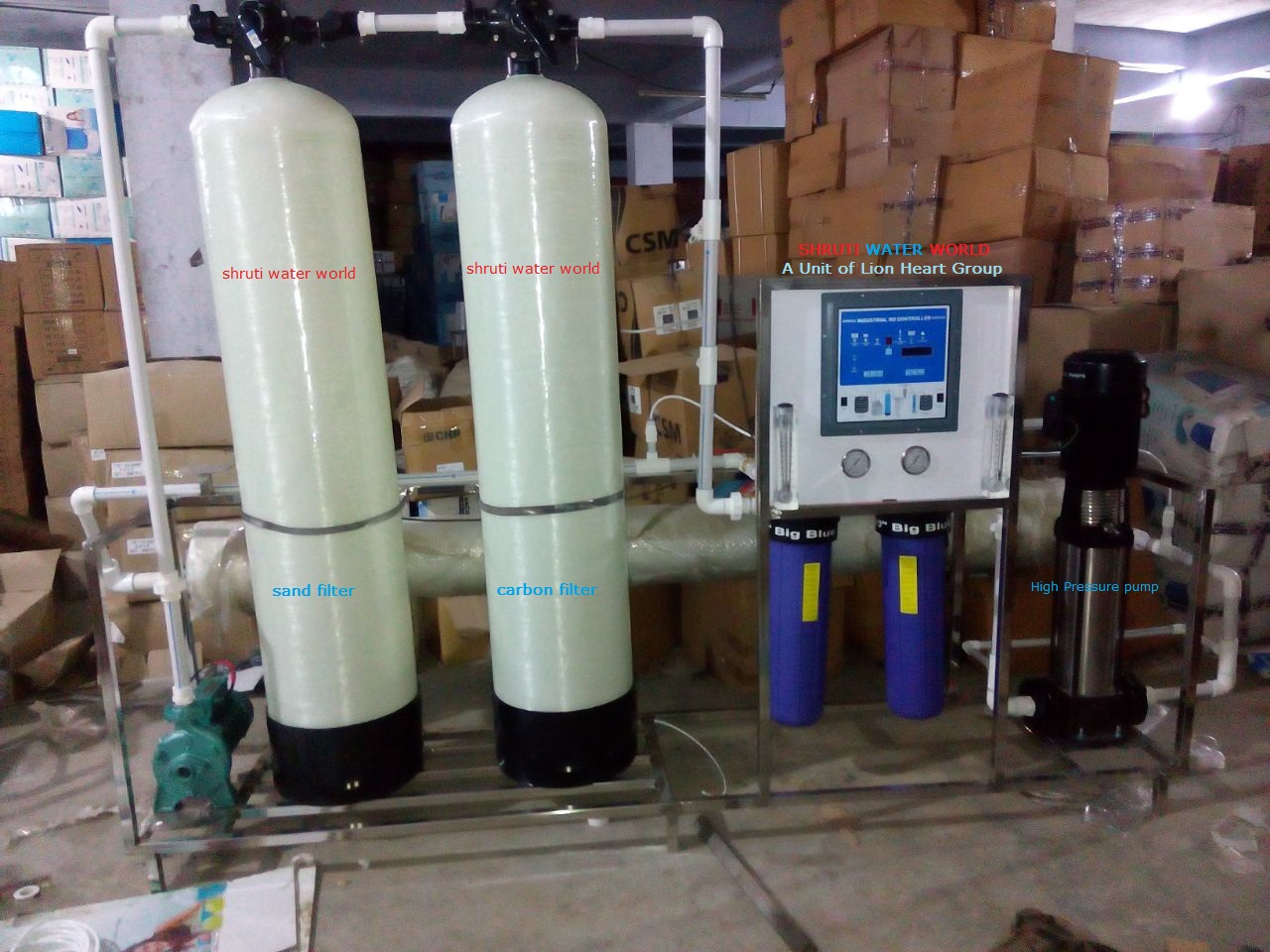 3000 Lph Ro Plant